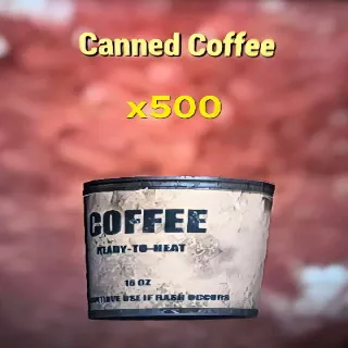 Canned Coffee X500 PC