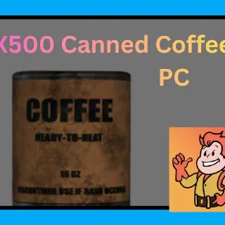 Canned Coffee X500 PC