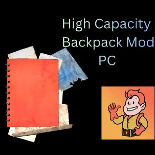 High Capacity Backpack Mod