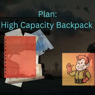 High Capacity Backpack Plan