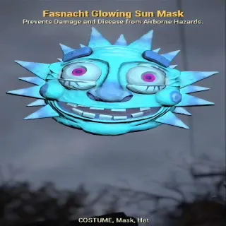 Glowing Sun Mask