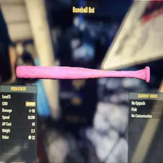 Pink Baseball Bat