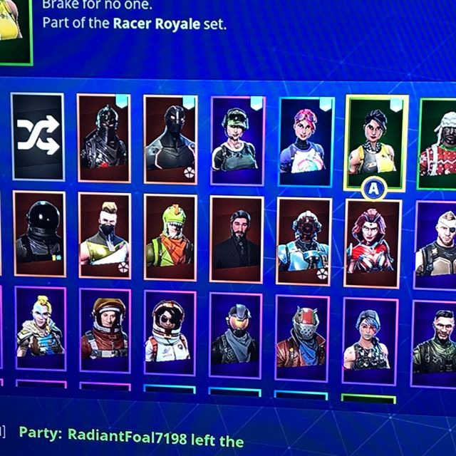 Fortnite account 1-4 battle pass completed - XBox One Games - Gameflip