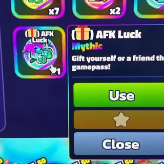 afk luck