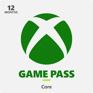 Xbox Game Pass Core 12 Months INDIA