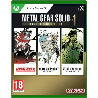  METAL GEAR SOLID: MASTER COLLECTION Vol.1