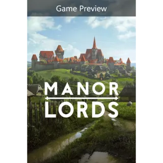 Manor Lords (Game Preview) 