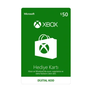 50 TL Xbox Gift Card