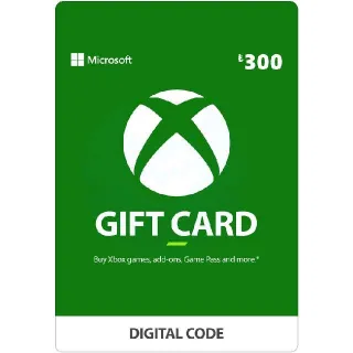 600 TL Xbox Gift Card (2 x 300 TL)