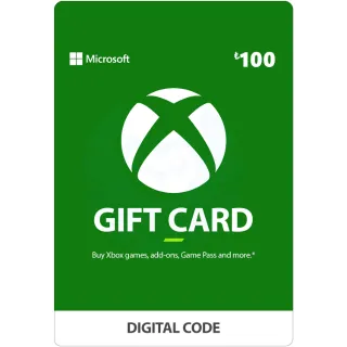 100 TL Xbox Gift Card