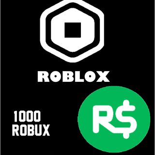 Gift card roblox de 1000 robux