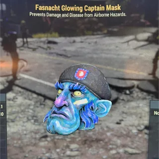 Glowing Captain mask