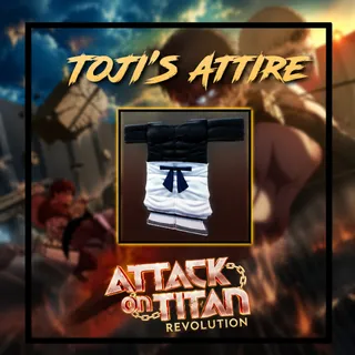 TOJI ATTIRE AOTR - Attack on Titan Revolution