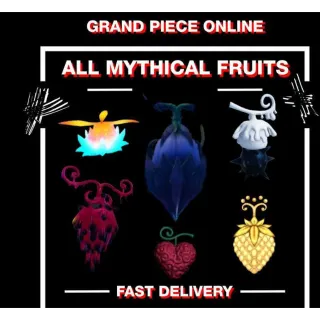 ALL OLD MYTHIC FRUITS | GPO | TORI VENOM BHUDDA OPE PTERO MOCHI