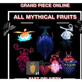 ALL MYTHIC FRUITS | GPO | LEOPARD DRAGON SOUL TORI VENOM BHUDDA OPE PTERO MOCHI
