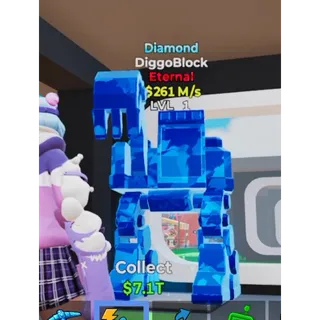 Diamond diggoblocl