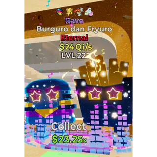 Burguro dan Fryuro Rave 4 Traids