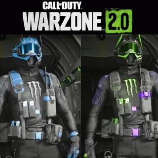 Clutch Operator + Blue Lo Profile Exclusive Monster Energy Warzone