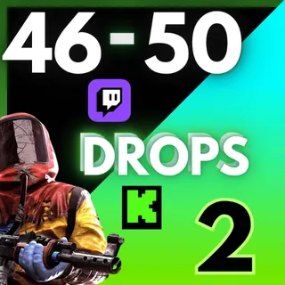 RUST 6 in 1 | Round 2 + 46 + 47 + 48 + 49 + 50 | 30 + Skins | Rust Kick Twitch Drops