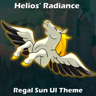 Brawlhalla Helios' Radiance Regal Sun UI Theme