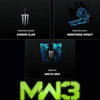 Monster Energy Bundle 🔵 MW3 COD