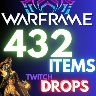 Warframe: 432 ITEMS | Gara Sevagoth Styanax 10 Forma 2 Shards 20 Pathos 7 Adapters + MORE Twitch Drops