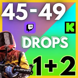 7 in 1 | Round 1 + 2 + 45 + 46 + 47 + 48 + 49 | 50 + Skins | Rust Kick Twitch Drops