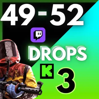 RUST 5 in 1 | Round 3 + 49 + 50 + 51 + 52 | 30 + Skins | Rust Kick Twitch Drops