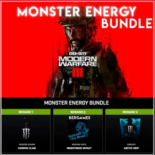 COD MW3 Monster Energy Bundle