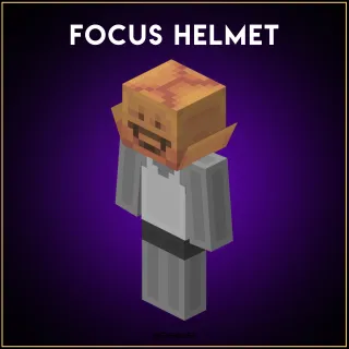 Minecraft Focus Helmet