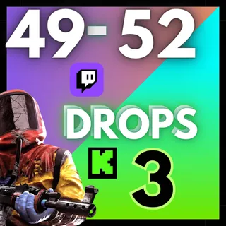 RUST 5 in 1 | Round 3 + 49 + 50 + 51 + 52 | 30 + Skins | Rust Kick Twitch Drops