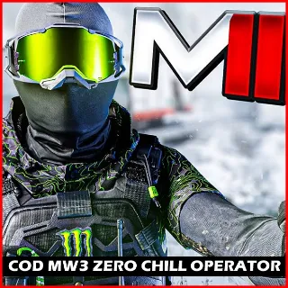 COD MW3 ZERO CHILL OPERATOR SKIN