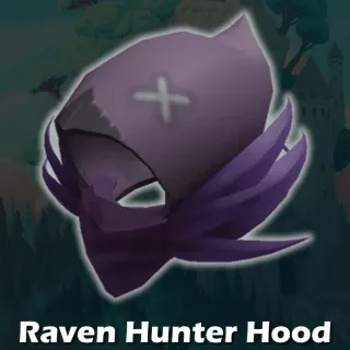 Raven Hunter Hood Hat - Roblox