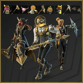 Fortnite Gilded Elites Pack