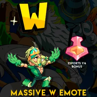 Brawlhalla Massive W emote