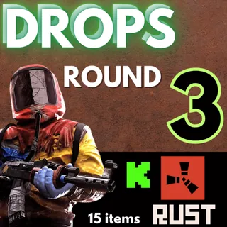 Rust Kick Round 3 15 SKINS Drops