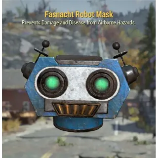 FASNACHT ROBOT MASK