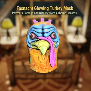 Glowing Turkey Mask