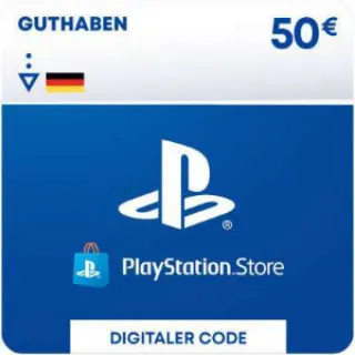 €50.00 EURO PlayStation Store - Germany 🇩🇪