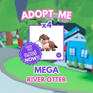 x4 Mega River Otter