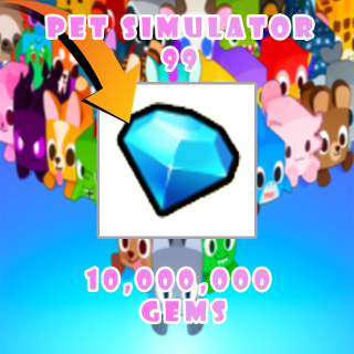 10M GEMS PS99 - Game Items - Gameflip