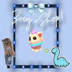 ADOPT ME NEON PUPCAKE!