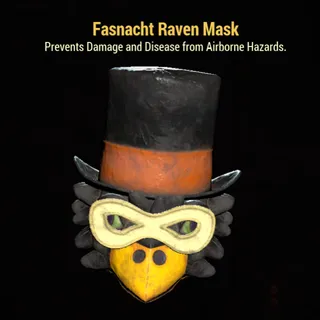 Fasnacht Raven Mask