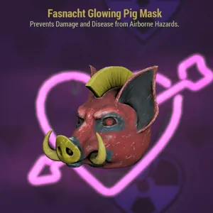 Glowing Pig Mask