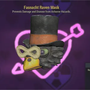 Fasnacht Raven Mask