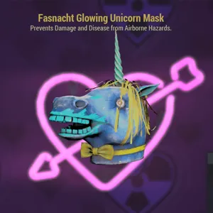 Glowing unicorn