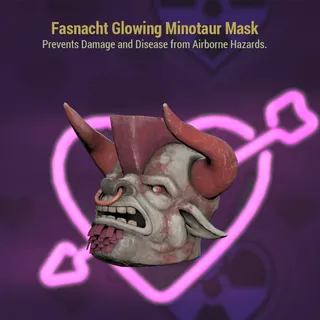 Glowing Minotaur Mask