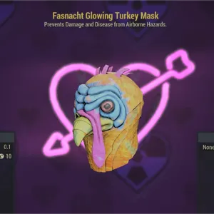 Glowing Turkey Mask