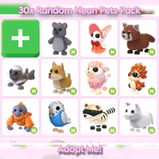 30x Random Neon Pets Pack - 𝗔𝗱𝗼𝗽𝘁 𝗠𝗲!