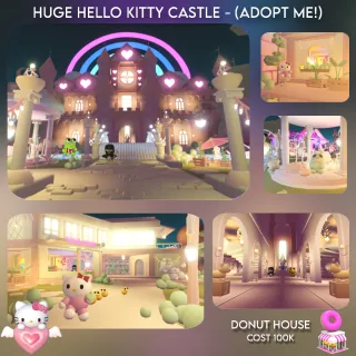 Huge Hello Kitty Castle Build ♡ - 𝗔𝗱𝗼𝗽𝘁 𝗠𝗲!